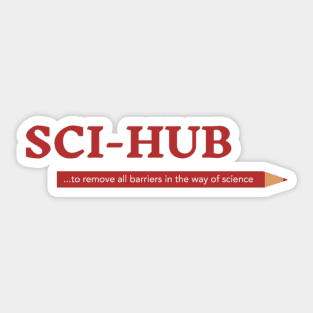Scihub Sticker